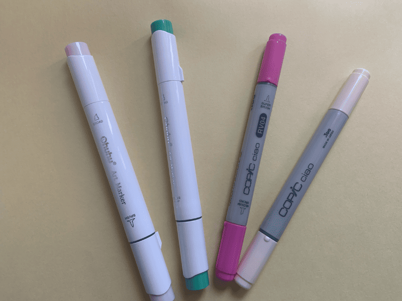 ohuhuとcopicの写真